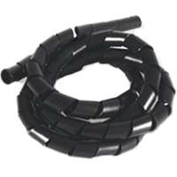 Gardner Bender Spiral Wrap, 38 in Dia, 312 ft L, Black 73421